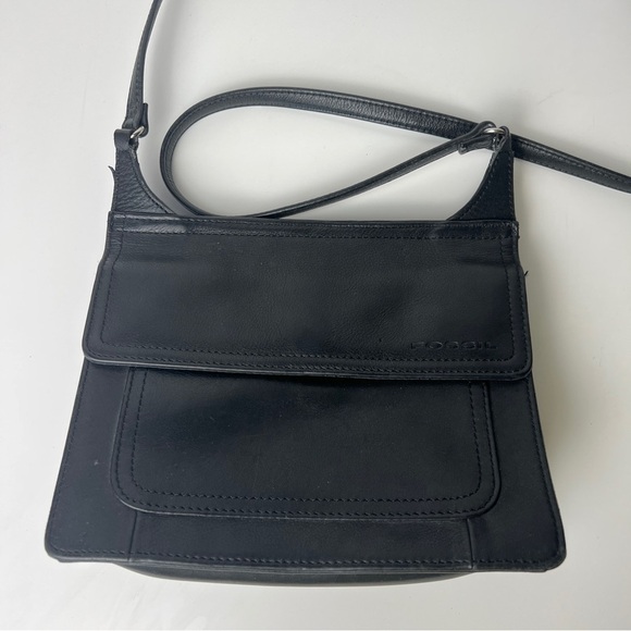 Fossil Vintage Leather Crossbody Mini Small Shoulder Bag Purse Wallet - Picture 3 of 14